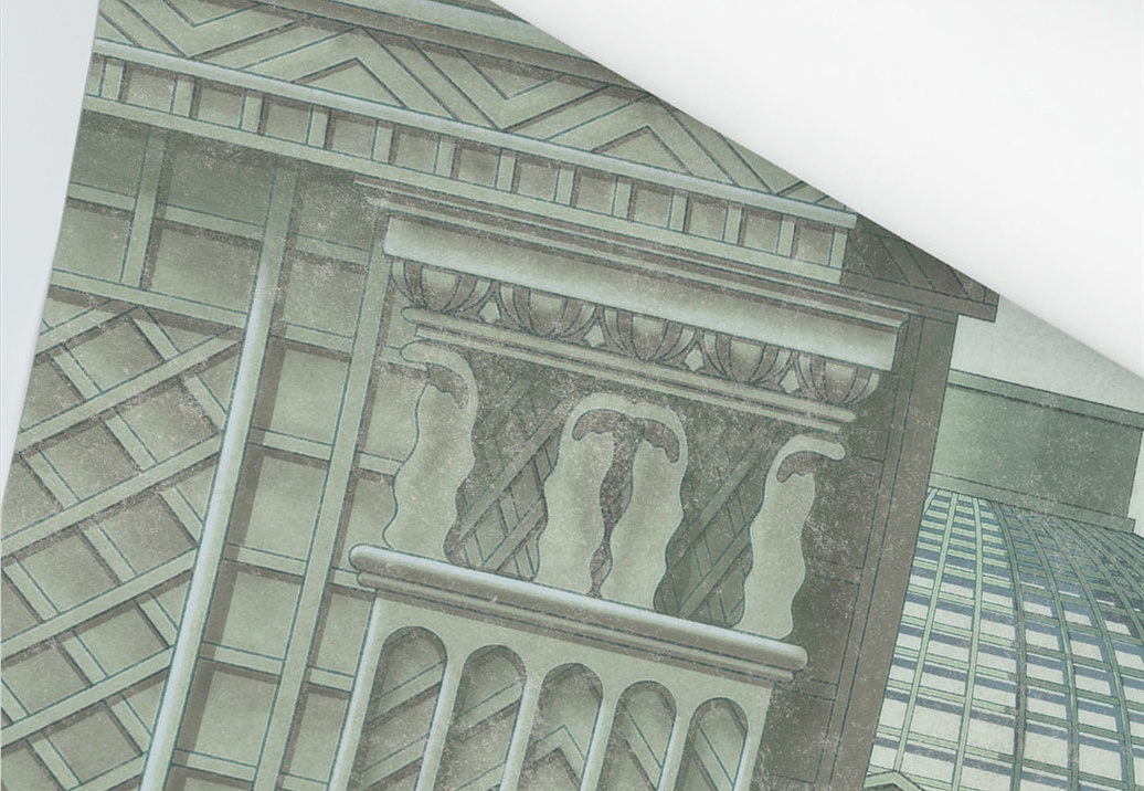 Обои Paul Montgomery Studio Book of Murals (Mural Sources) WB-PV
