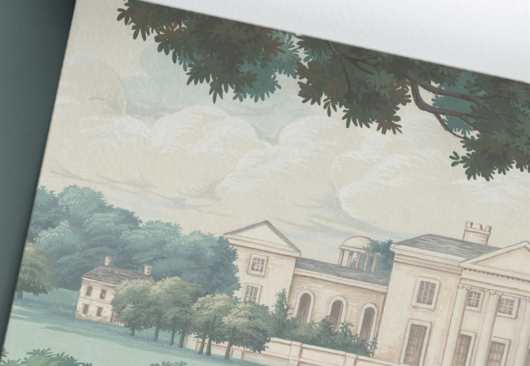 Обои Paul Montgomery Studio Book of Murals (Mural Sources) WB-RV
