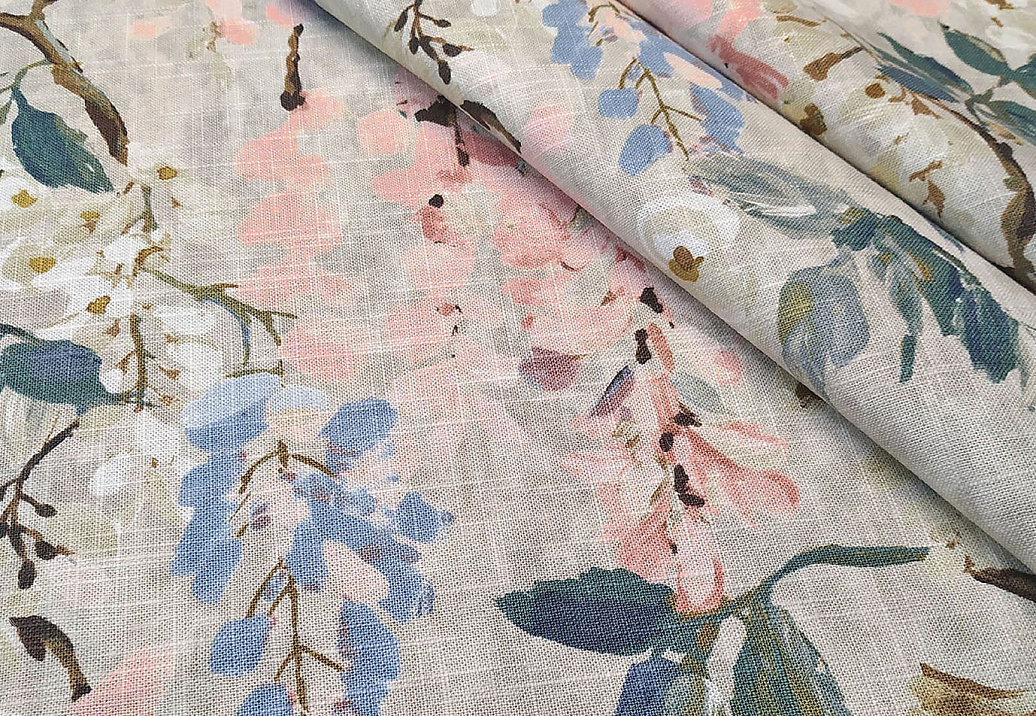 Ткань Dana Panorama Wisteria Wisteria/Blush