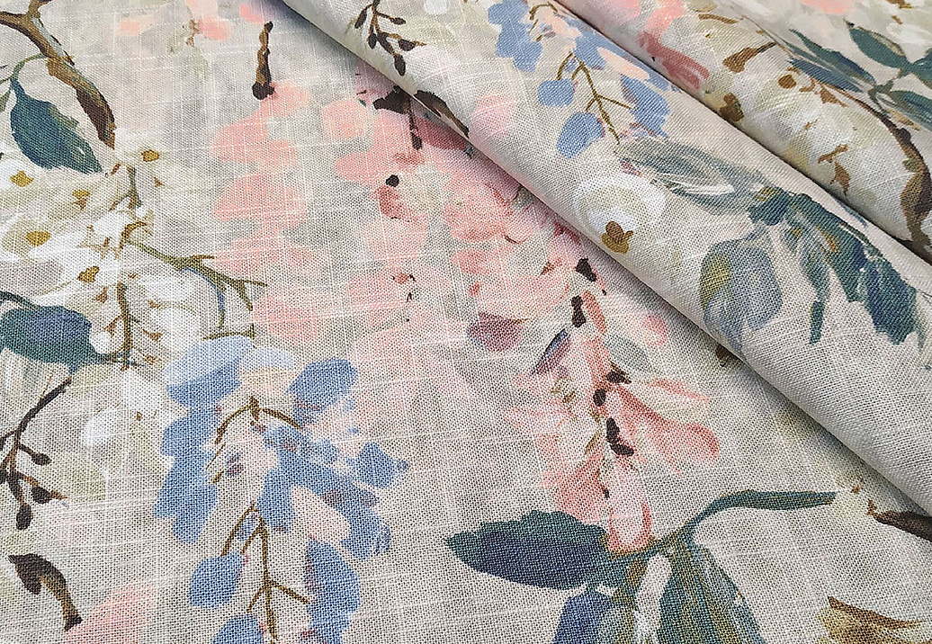 Ткань Dana Panorama Wisteria Wisteria/Blush