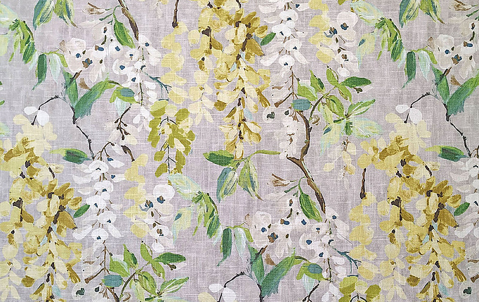 Американская ткань Dana Panorama, коллекция Wisteria, артикул Wisteria/Lemon