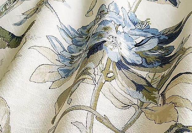 Ткань Dana Panorama Azalea Azalea/Blue
