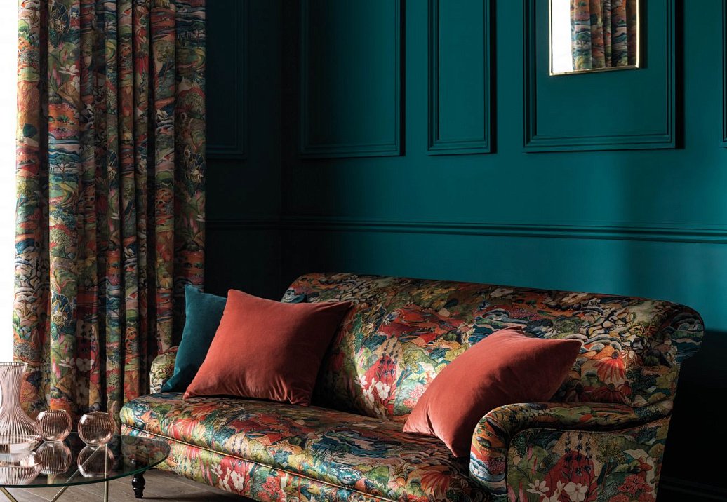 Ткань Osborne & Little Encore Velvet F7640-01