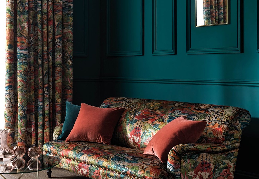 Ткань Osborne & Little Encore Velvet F7640-01