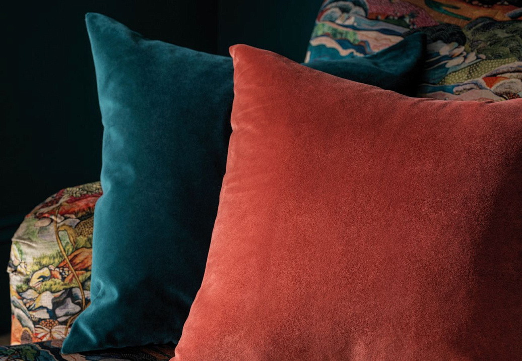 Ткань Osborne & Little Encore Velvet F7640-02