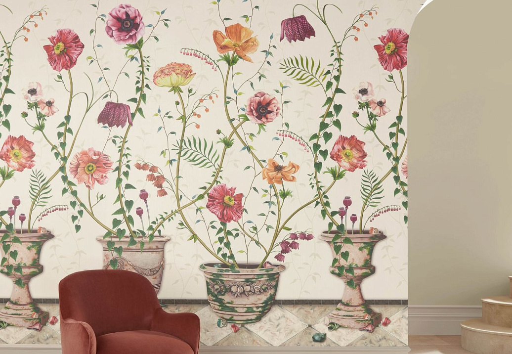 Ткань Osborne & Little Encore Velvet F7640-04