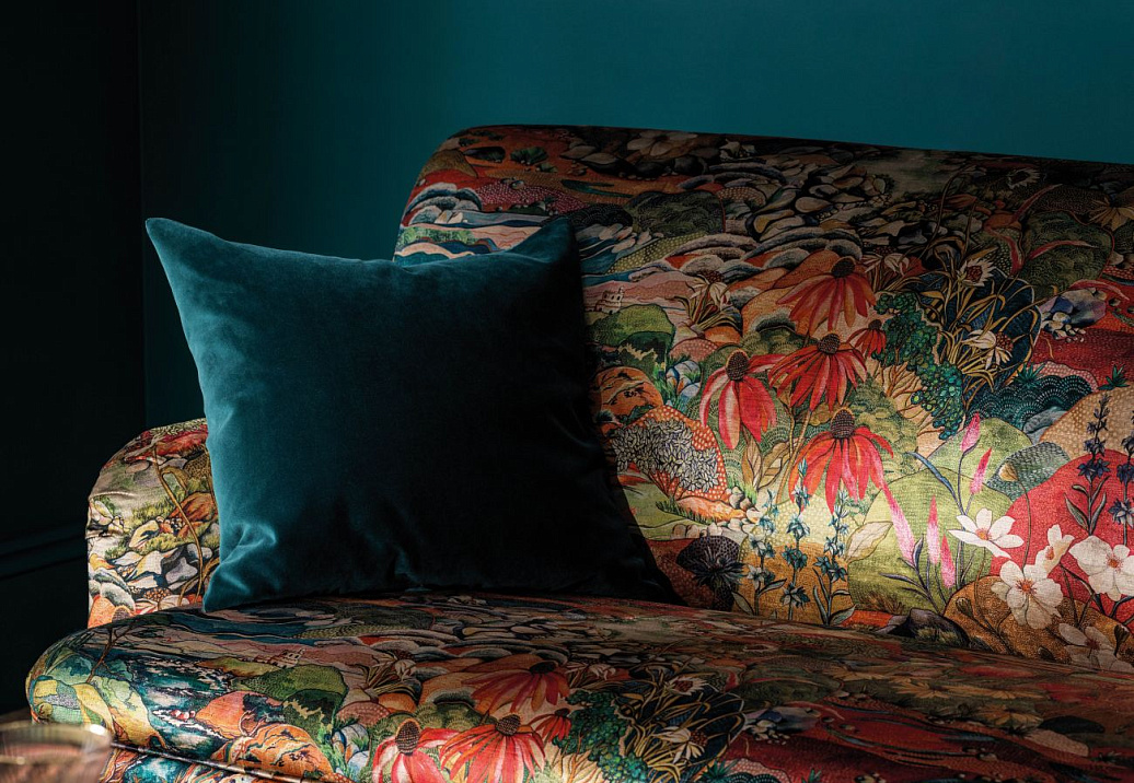 Ткань Osborne & Little Encore Velvet F7640-21