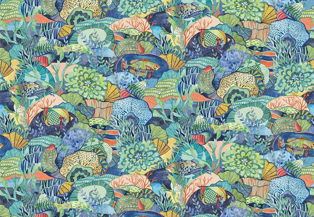 Ткань Osborne & Little Beach House F7665-01