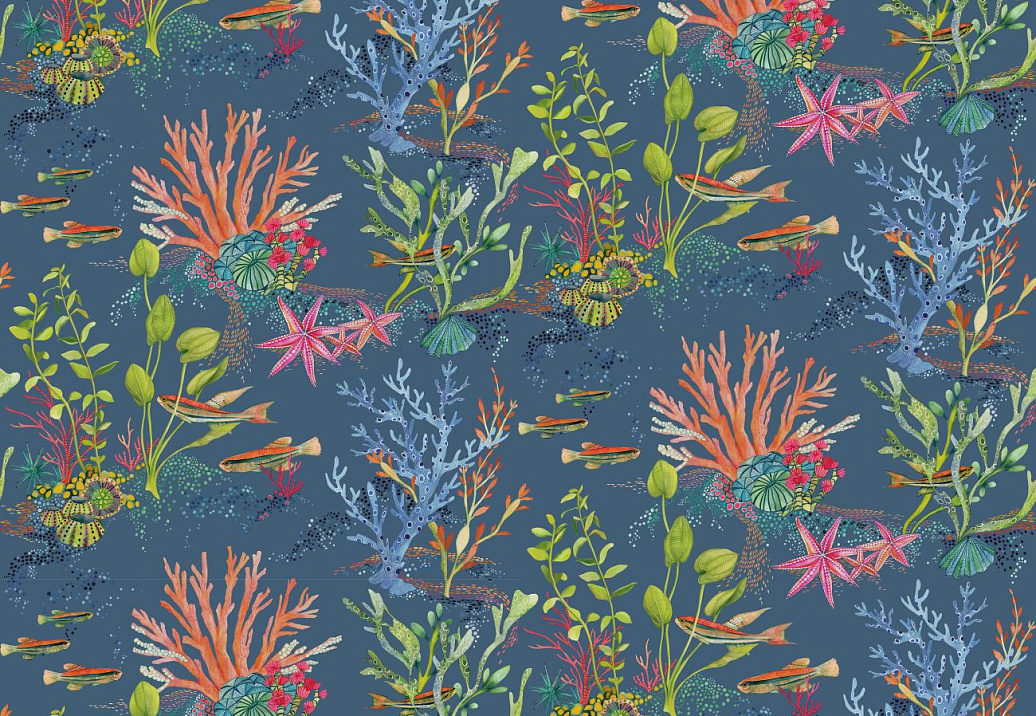 Ткань Osborne & Little Beach House F7663-02