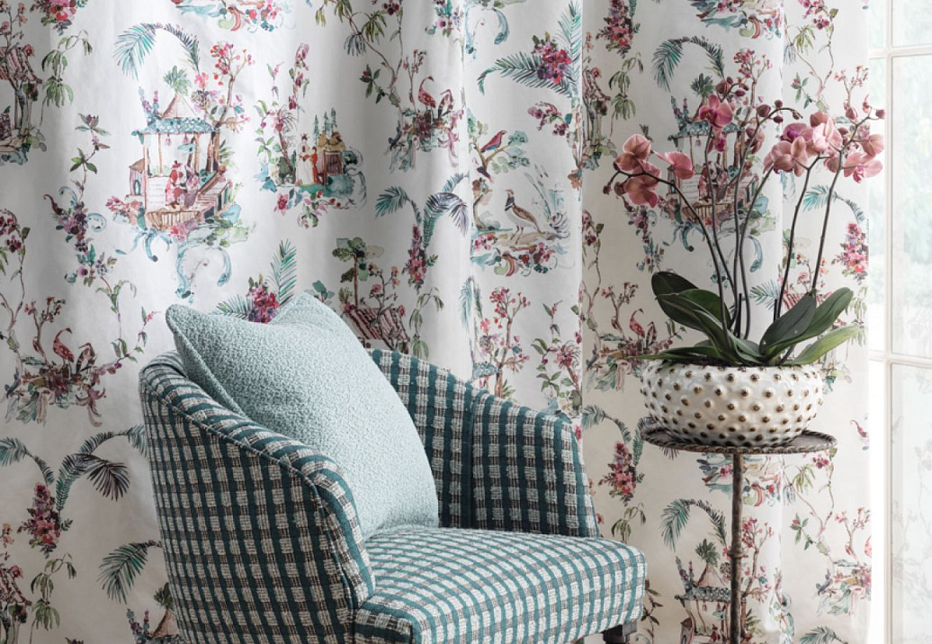 Ткань Nina Campbell Jardiniere NCF4460-02