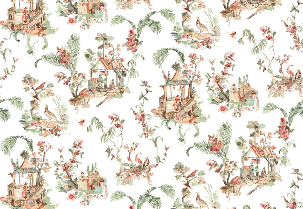 Ткань Nina Campbell Jardiniere NCF4460-03