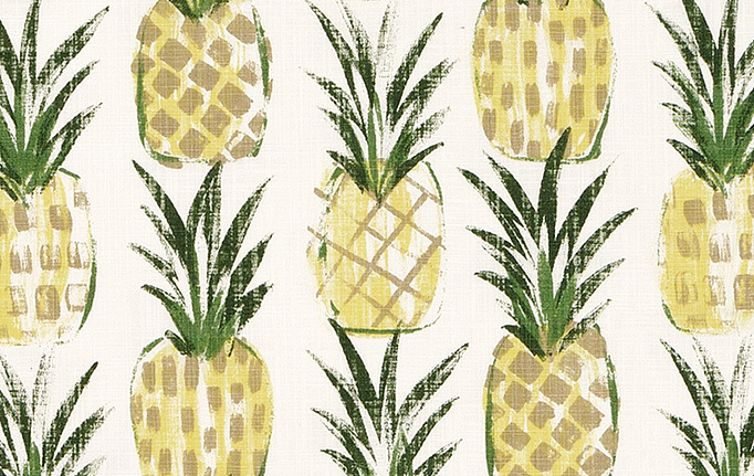 Американская ткань Duralee, коллекция Pirouette - Honeysuckle, Avocado, Forest, артикул DP42687/677