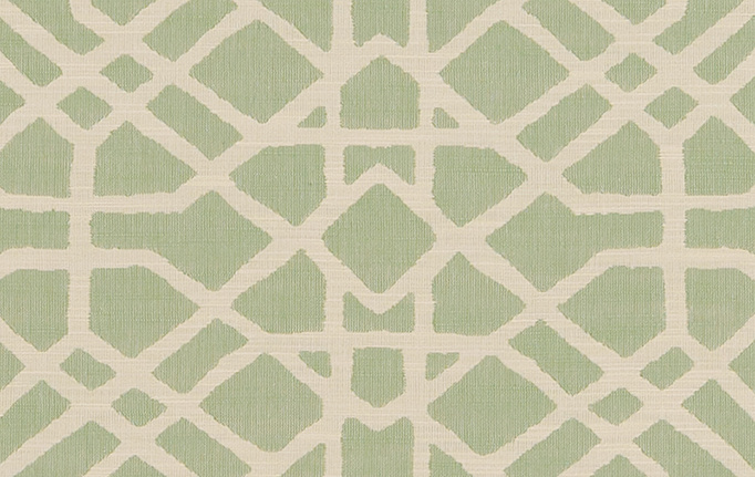 Американская ткань Duralee, коллекция Pirouette - Honeysuckle, Avocado, Forest, артикул DW61843/554