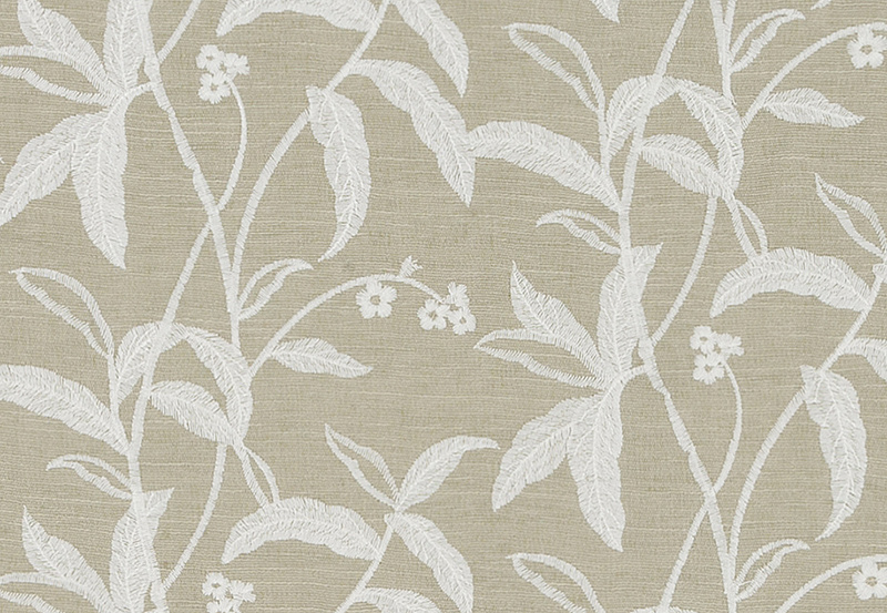Ткань Duralee Pirouette - Honeysuckle, Avocado, Forest DA61797/303