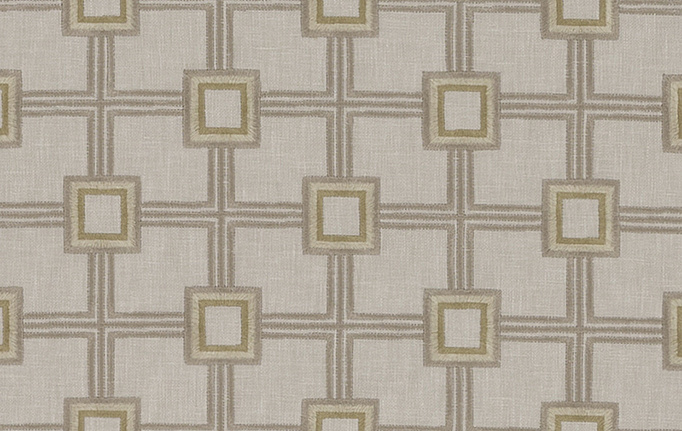 Американская ткань Duralee, коллекция Pirouette - Honeysuckle, Avocado, Forest, артикул DA61798/320