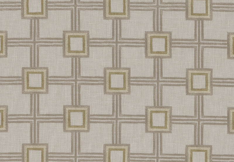 Ткань Duralee Pirouette - Honeysuckle, Avocado, Forest DA61798/320