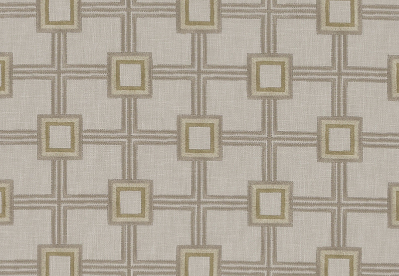 Ткань Duralee Pirouette - Honeysuckle, Avocado, Forest DA61798/320