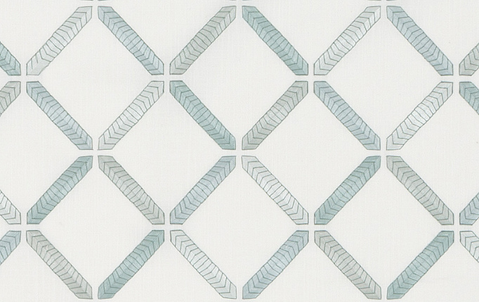 Американская ткань Duralee, коллекция Pirouette - Aquarmarine, Seaglass, Mermaid, артикул DA61796/619