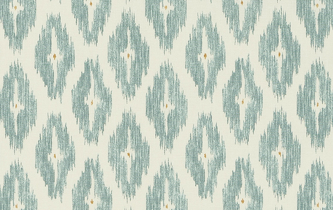 Американская ткань Duralee, коллекция Pirouette - Aquarmarine, Seaglass, Mermaid, артикул DP42677/19