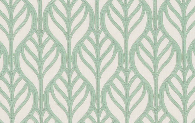 Американская ткань Duralee, коллекция Pirouette - Aquarmarine, Seaglass, Mermaid, артикул DA61793/19