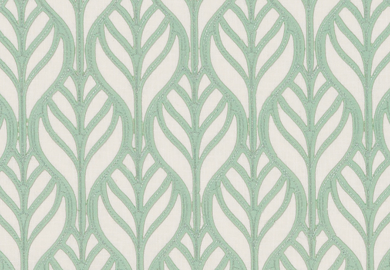 Ткань Duralee Pirouette - Aquarmarine, Seaglass, Mermaid DA61793/19