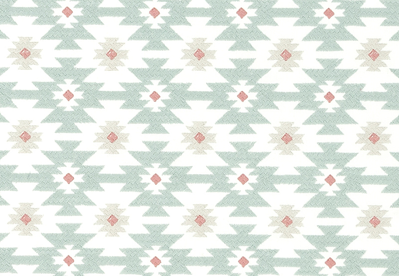 Ткань Duralee Pirouette - Aquarmarine, Seaglass, Mermaid DA61800/260