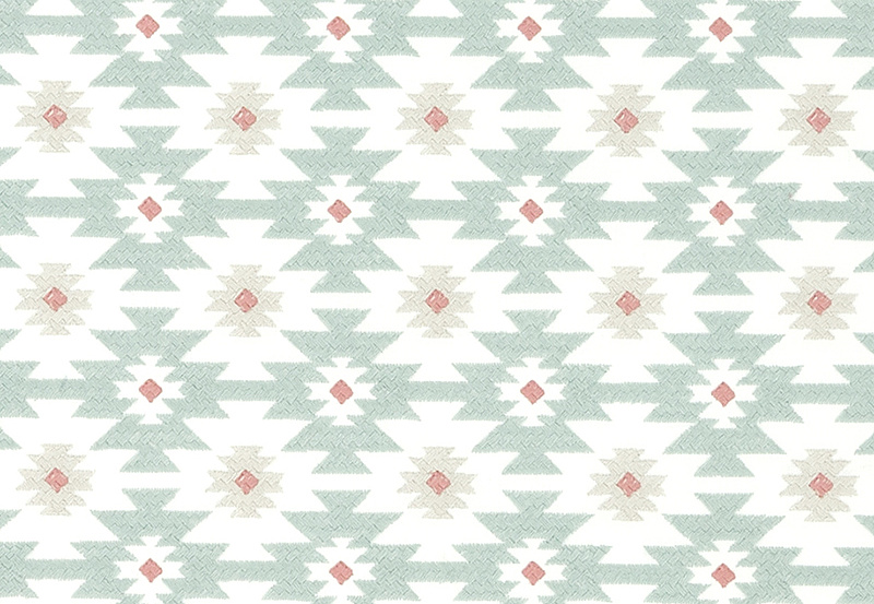 Ткань Duralee Pirouette - Aquarmarine, Seaglass, Mermaid DA61800/260