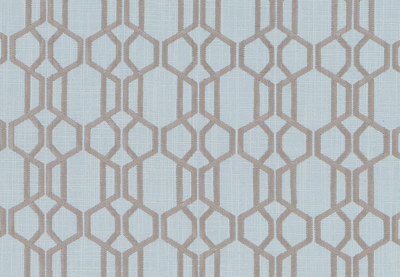 Ткань Duralee Pirouette - Aquarmarine, Seaglass, Mermaid DA61792/339