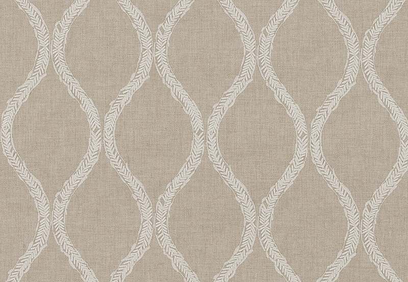 Ткань Duralee Pirouette - Powder, Buff, Flax DA61791/85
