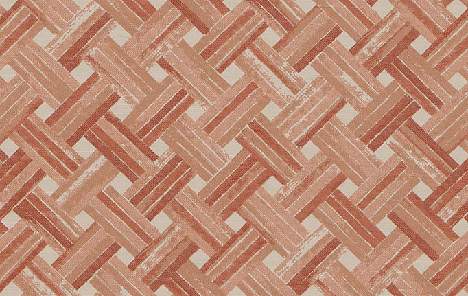Американская ткань Duralee, коллекция Pirouette - Rose Quartz, Strawberry, Sunkist, артикул DI61854/107