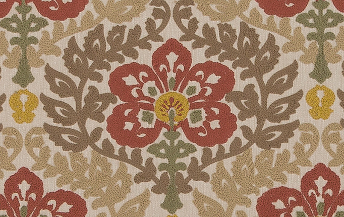 Американская ткань Duralee, коллекция Pirouette - Rose Quartz, Strawberry, Sunkist, артикул DA61794/136