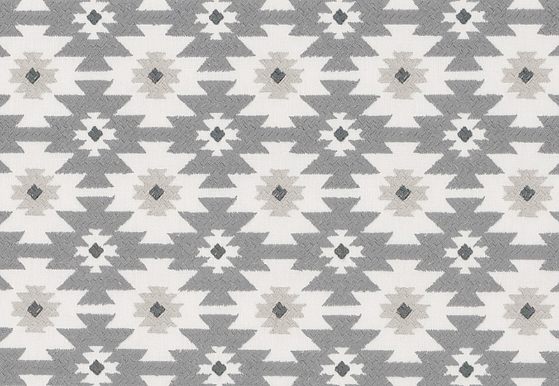 Ткань Duralee Pirouette - Onyx, Dove, Fog DA61800/79