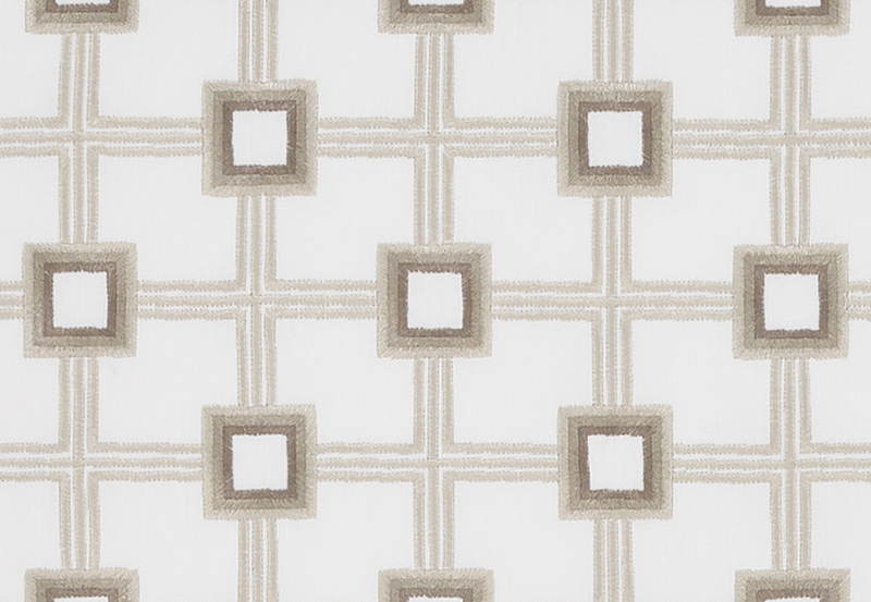 Ткань Duralee Pirouette - Onyx, Dove, Fog DA61798/625