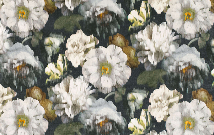 Английская ткань Black Edition, коллекция Herbaria, артикул 9040/02