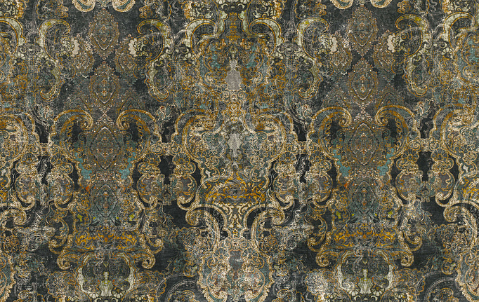 Английская ткань Black Edition, коллекция Herbaria, артикул 9035/01