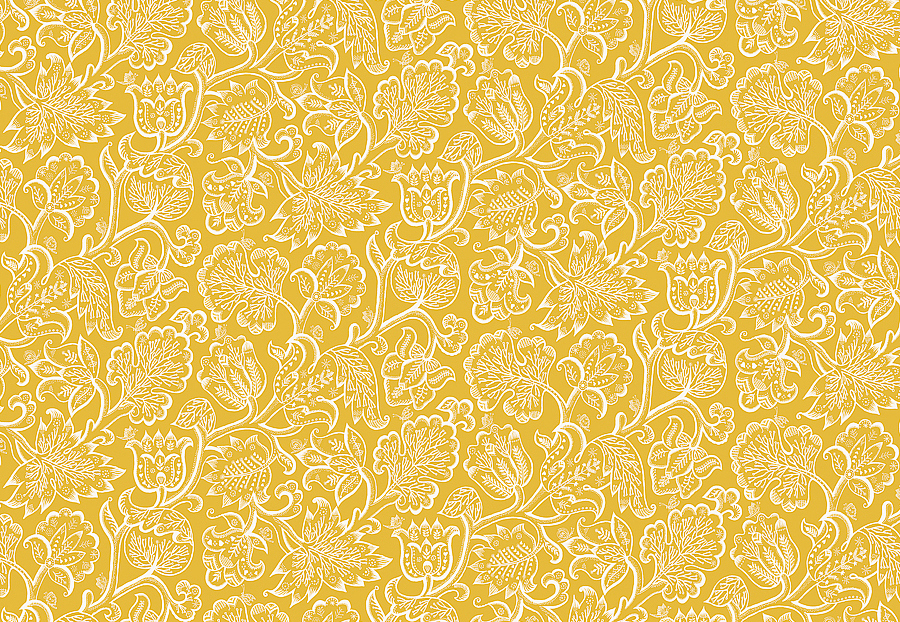 Ткань Blendworth Celia Birtwell Jacobean/Mimosa