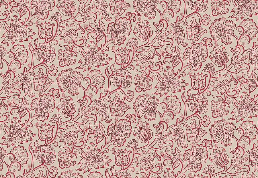 Ткань Blendworth Celia Birtwell Jacobean/Valentine