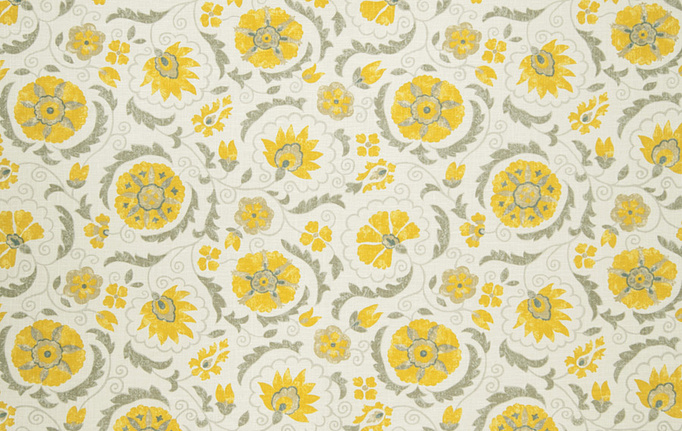 Американская ткань Trend, коллекция Lemon Zest Cashew Prints & Wovens Vol.III, артикул 02097/LemonZest