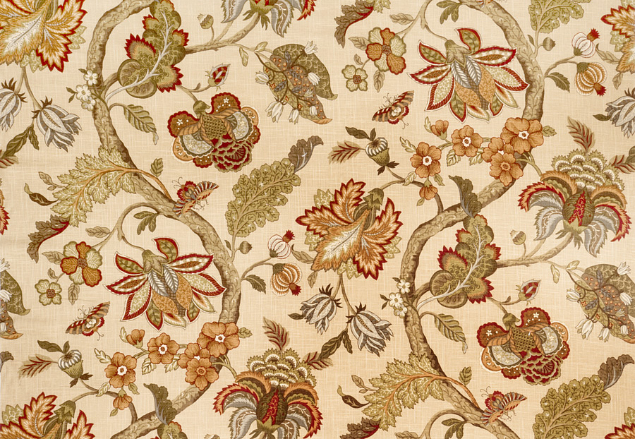 Ткань Trend Terra Cotta Cinnamon Prints & Wovens Vol.II 02116/GardenSpice