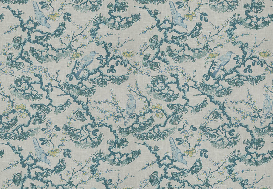 Ткань Trend Aqua-Citrine Prints & Wovens Vol.II 04235/Turquoise