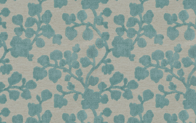 Американская ткань Trend, коллекция Aqua-Citrine Prints & Wovens Vol.II, артикул 04222/Turquoise