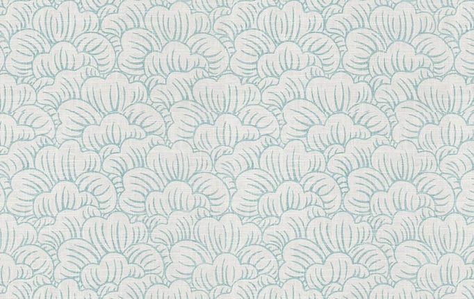Американская ткань Trend, коллекция Aqua-Citrine Prints & Wovens Vol.II, артикул 04227/Aqua