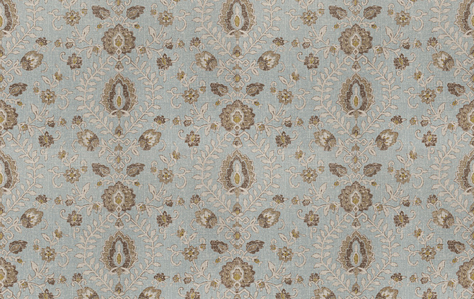 Американская ткань Trend, коллекция Aqua-Citrine Prints & Wovens Vol.II, артикул 04231/Aqua