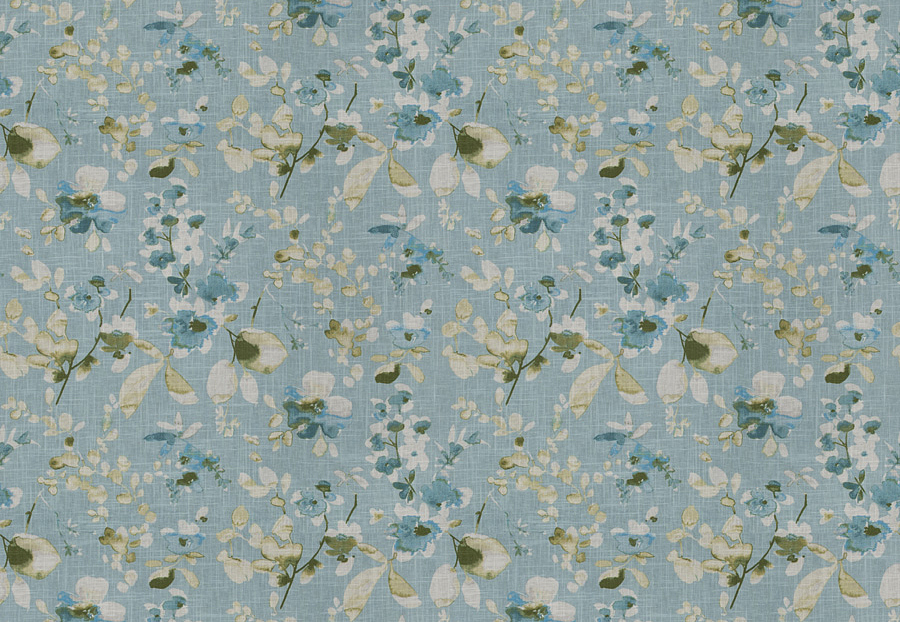 Ткань Trend Aqua-Citrine Prints & Wovens Vol.II 03367/Turquoise cloud