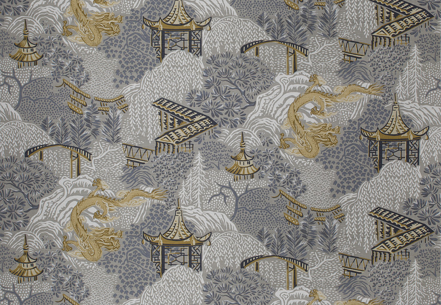 Ткань Trend Aqua-Citrine Prints & Wovens Vol.II 04225/Citrine