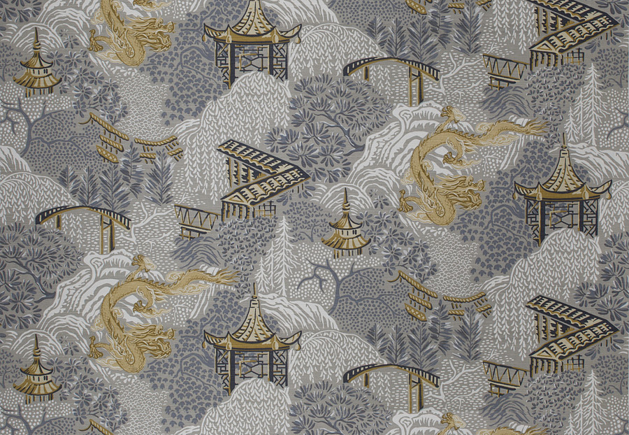 Ткань Trend Aqua-Citrine Prints & Wovens Vol.II 04225/Citrine
