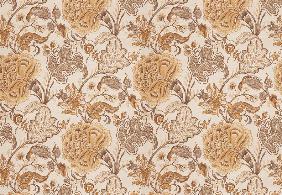 Ткань Trend Dijon Taupe Prints & Wovens Vol.VI 03677/Mustard