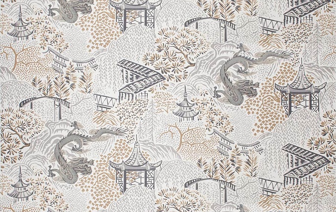 Американская ткань Trend, коллекция Linen-Quartz Prints & Wovens Vol.II, артикул 04225/Grey