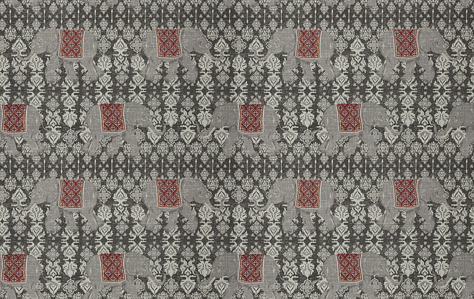 Американская ткань Trend, коллекция Linen-Quartz Prints & Wovens Vol.II, артикул 04244/Charcoal