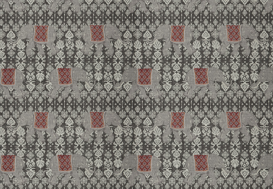 Ткань Trend Linen-Quartz Prints & Wovens Vol.II 04244/Charcoal